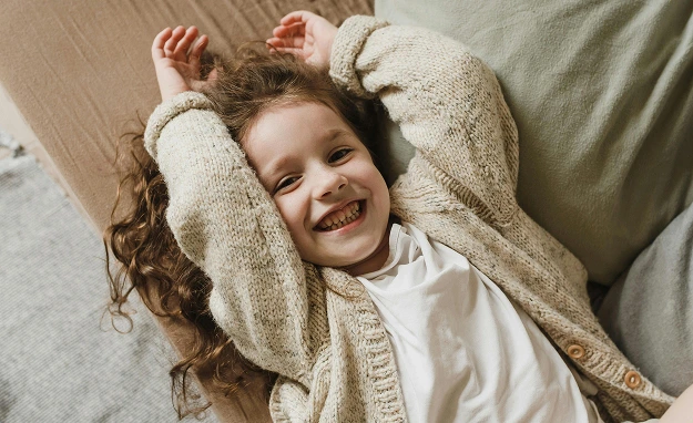 Šťastné dievčatko